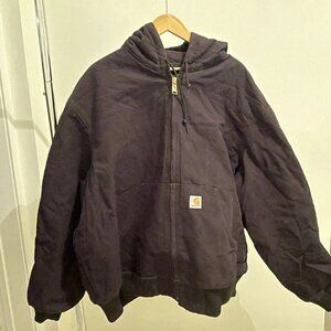 Vintage Carhartt Black USA-Made Jacket – 2XL Loose Fit